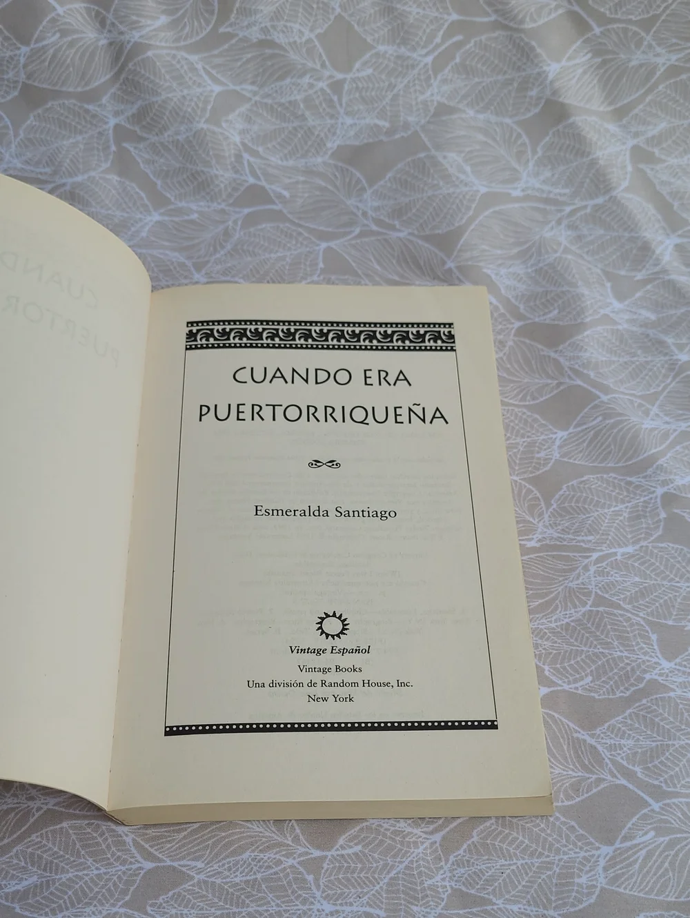 Esmeranda Santiago Cuando Era Puertoriquena & Casi Una Mujer spanish-Books- Lot